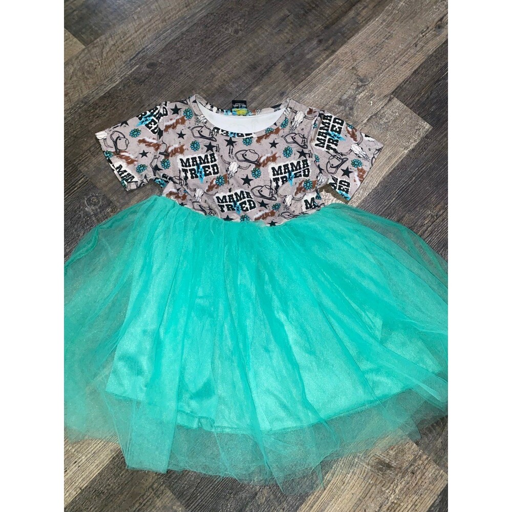 EUC GIRLS WESTERN BOUTIQUE DRESS 7/8